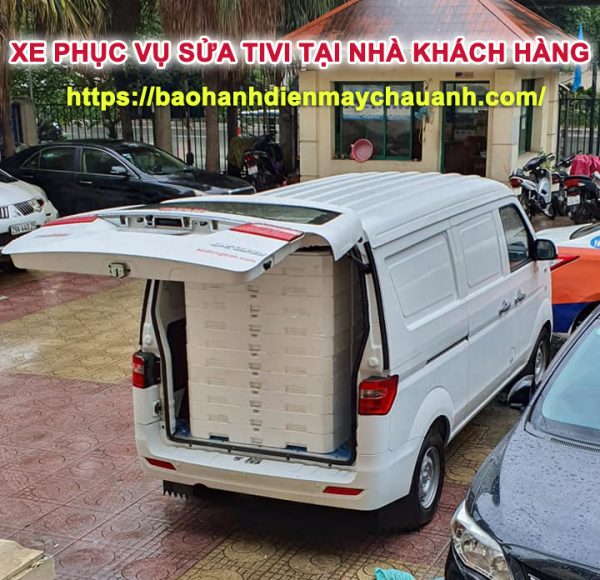 Hình ảnh xe phục vụ sửa chữa của Trung Tâm Bảo Hành Sửa Chữa Điện Máy Châu Anh